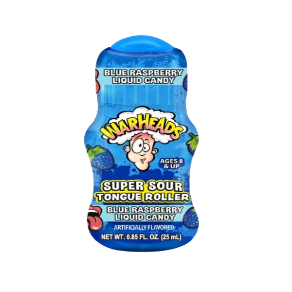 Warheads Super Sour Tongue Roller stift formájú savanyú édesség 25ml