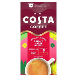 Costa Coffee Bright Blend Espresso Nespresso kompatibilis (10db kapszula)