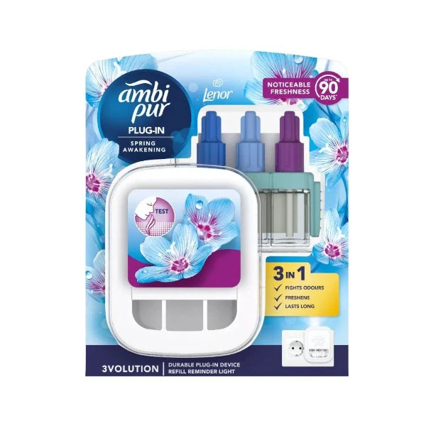 AmbiPur 3Volution készlet 20ml Lenor spring